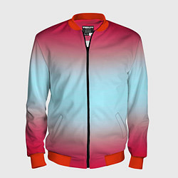 Мужской бомбер Текстура цветов градиента