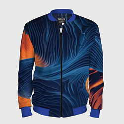 Мужской бомбер Абстрактная иллюзия
