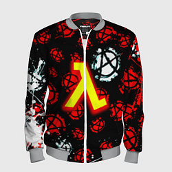 Мужской бомбер Half life anarhy