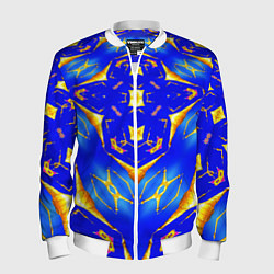 Мужской бомбер Оптические стёкла абстракция
