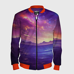 Мужской бомбер Волшебная галактика