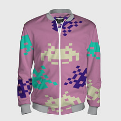Мужской бомбер Пиксели фильтр