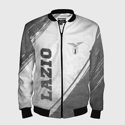 Бомбер мужской Lazio - white gradient вертикально, цвет: 3D-черный