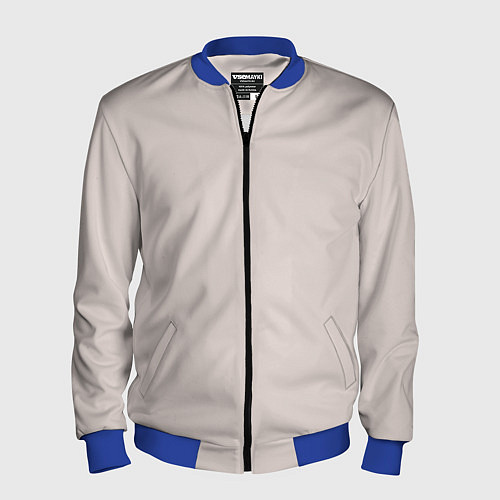 Мужской бомбер Светлый оттенок цвета года 2025 Пантон / 3D-Синий – фото 1