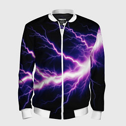 Мужской бомбер Lightning purple