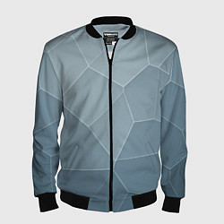 Мужской бомбер Текстура из неровных плит