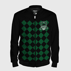 Бомбер мужской Агкацев 1 - ФК Краснодар, цвет: 3D-черный