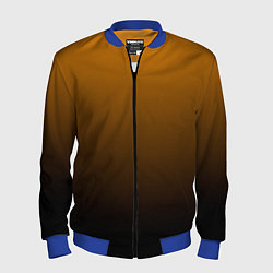 Бомбер мужской Orange gradient, цвет: 3D-синий