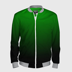 Мужской бомбер Green gradient