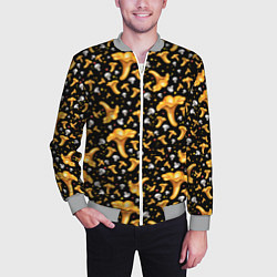 Бомбер мужской Грибной дождик, цвет: 3D-меланж — фото 2