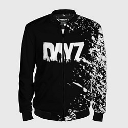 Бомбер мужской Dayz брызги красок, цвет: 3D-черный