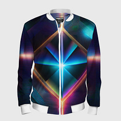 Мужской бомбер Фантастический геометрический центр