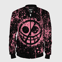 Бомбер мужской Дольфламинго, цвет: 3D-черный