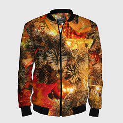 Мужской бомбер Атмосфера Рождества
