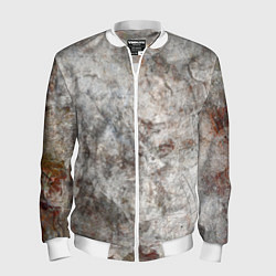 Мужской бомбер Абстракция - gray limestone