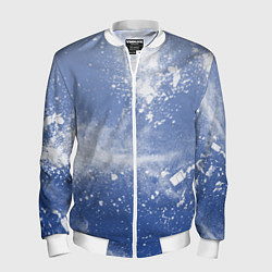 Мужской бомбер Снежки попали в тебя