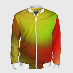 Мужской бомбер Color multicolored gradient