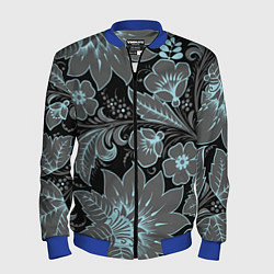 Бомбер мужской Узор, цвет: 3D-синий