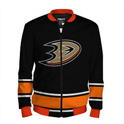 Бомбер мужской Anaheim Ducks Selanne, цвет: 3D-красный