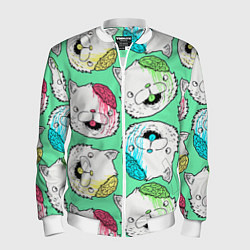 Мужской бомбер Drop Dead: Kitty Heads