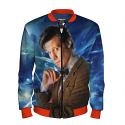 Бомбер мужской 11th Doctor Who, цвет: 3D-красный