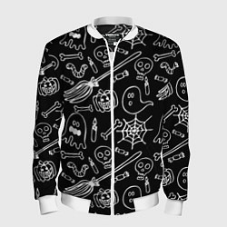 Мужской бомбер Призрачный арт