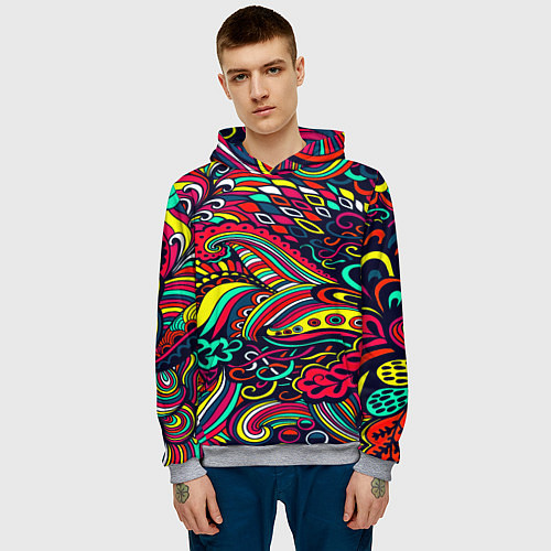 Мужская толстовка Disquared / 3D-Меланж – фото 3