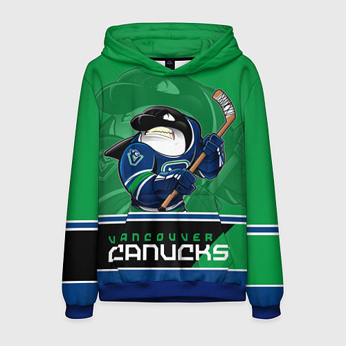 Мужская толстовка Vancouver Canucks / 3D-Синий – фото 1