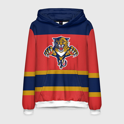 Мужская толстовка Florida Panthers / 3D-Белый – фото 1