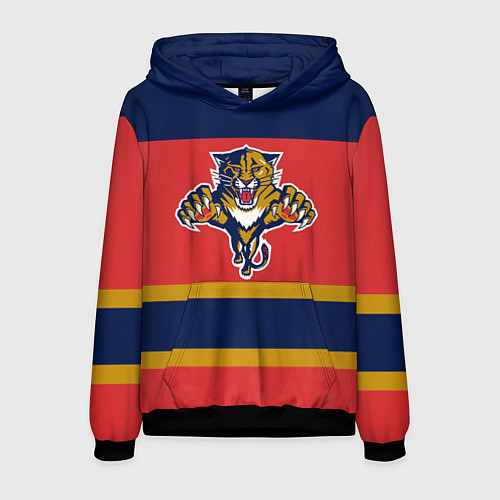 Мужская толстовка Florida Panthers / 3D-Черный – фото 1