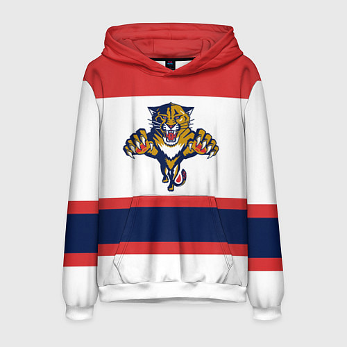 Мужская толстовка Florida Panthers / 3D-Белый – фото 1