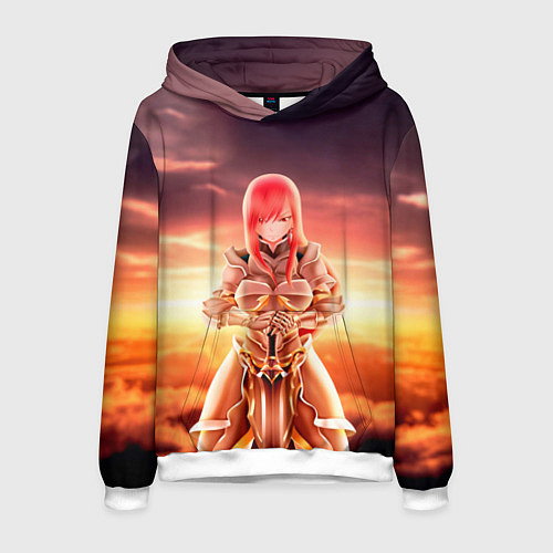 Мужская толстовка Fairy Tail / 3D-Белый – фото 1