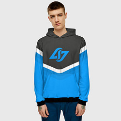 Толстовка-худи мужская CLG Uniform, цвет: 3D-черный — фото 2