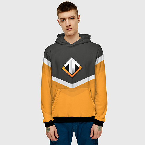 Мужская толстовка Escape Gaming Uniform / 3D-Черный – фото 3