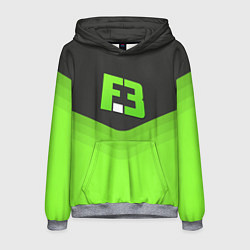 Толстовка-худи мужская FlipSid3 Uniform, цвет: 3D-меланж