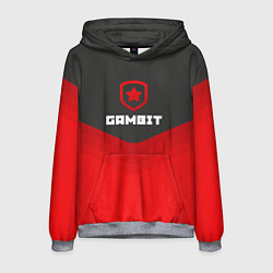 Толстовка-худи мужская Gambit Gaming Uniform, цвет: 3D-меланж