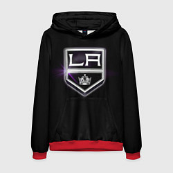 Толстовка-худи мужская Los Angeles Kings, цвет: 3D-красный