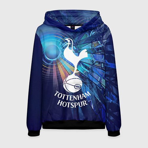 Мужская толстовка Tottenham Hotspur - football club / 3D-Черный – фото 1