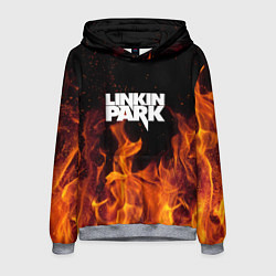 Мужская толстовка Linkin Park: Hell Flame