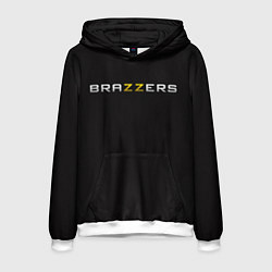 Толстовка-худи мужская Brazzers, цвет: 3D-белый