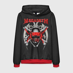 Мужская толстовка Megadeth: Blooded Skull