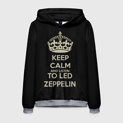 Мужская толстовка Keep Calm & Led Zeppelin