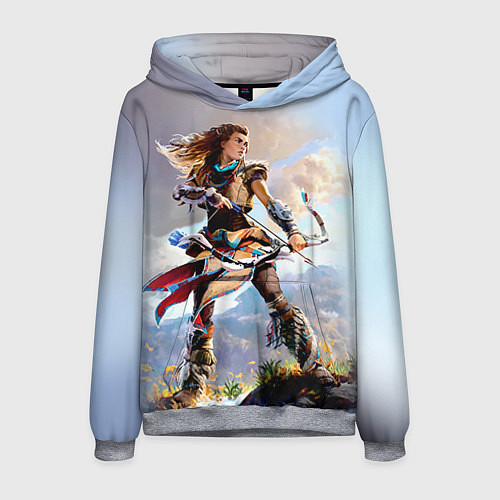 Мужская толстовка HZD 4 / 3D-Меланж – фото 1