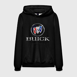 Толстовка-худи мужская Buick, цвет: 3D-черный
