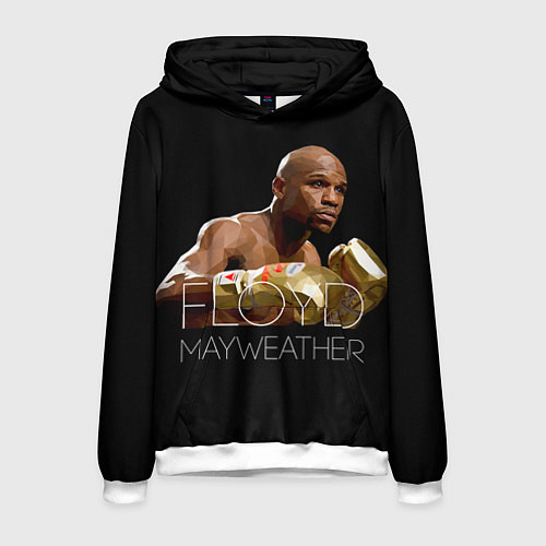 Мужская толстовка Floyd Mayweather / 3D-Белый – фото 1