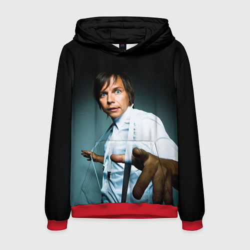 Мужская толстовка Илья Лагутенко / 3D-Красный – фото 1