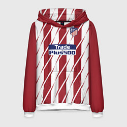 Толстовка-худи мужская Atletico Madrid FC: Form 2018, цвет: 3D-белый