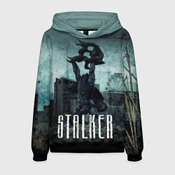 Толстовка-худи мужская STALKER: Pripyat, цвет: 3D-черный