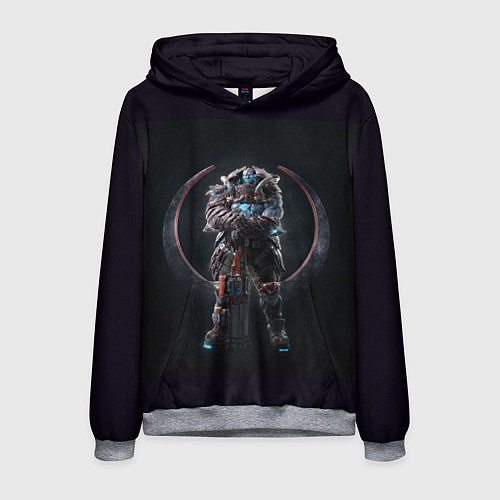 Мужская толстовка Quake champions / 3D-Меланж – фото 1