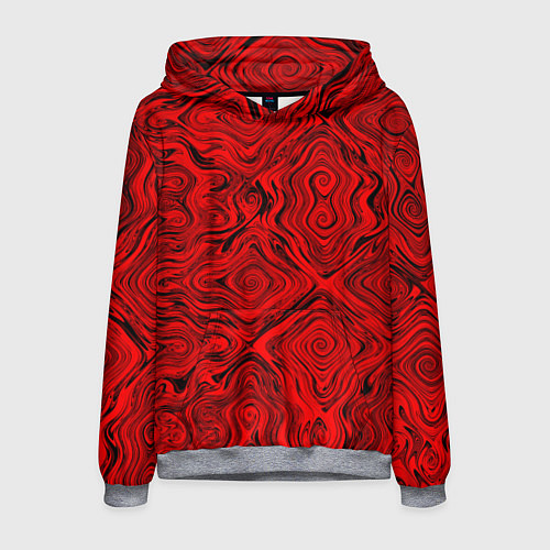 Мужская толстовка Tie-Dye red / 3D-Меланж – фото 1